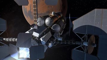 سفر 45 روزه به مریخ با راکت‌ اتمی