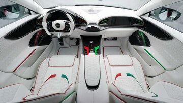 شاسی بلند فراری، زشت‌ترین خودروی تیونینگ منصوری! / عکس