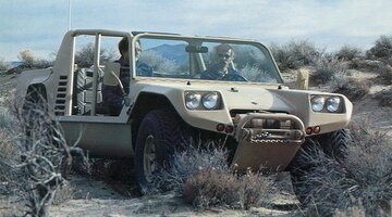 شاسی‌بلند نظامی لامبورگینی/ یک خودروی عجیب و ناشناخته