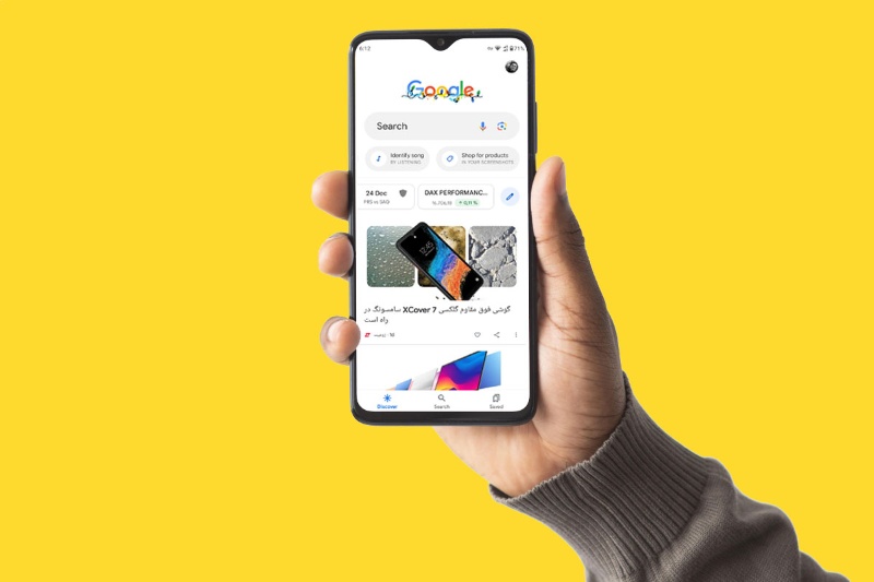 طراحی گوگل دیسکاور اصلاح شد؛ تأکید بر نام وبسایتها