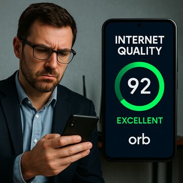 پایان فرار اپراتورها از پاسخ‌گویی /اینترنت خانگی زیر ذره‌بین اپلیکیشن Orb