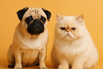 چرا گربه‌ها و سگ‌ها تا حد زیادی شبیه هم شده‌اند؟