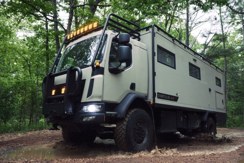 کامیون نه! این یک خانه متحرک با امکانات کامل است