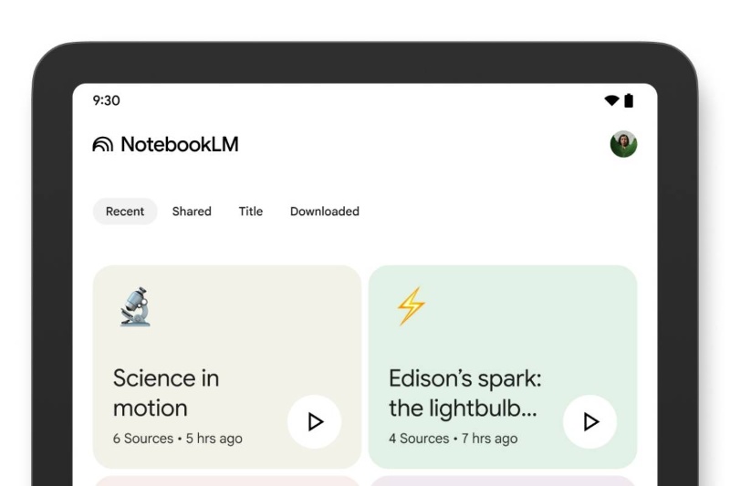 گوگل از اپلیکیشن NotebookLM برای اندروید و آیفون رونمایی کرد
