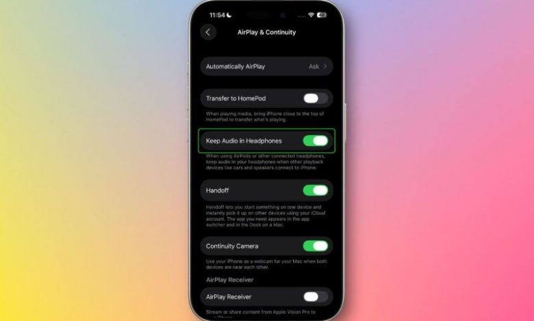 آپدیت iOS 26 یکی از مشکلات آزاردهنده تنظیمات صدا را برطرف میکند