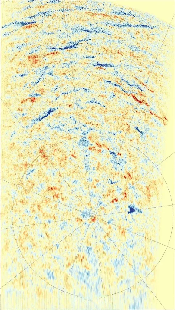 اولین تصویر از قطب جنوب خورشید