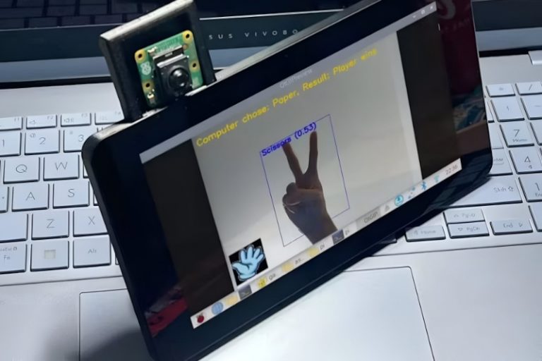 با هوش مصنوعی سنگ‌کاغذ‌قیچی بازی کنید!