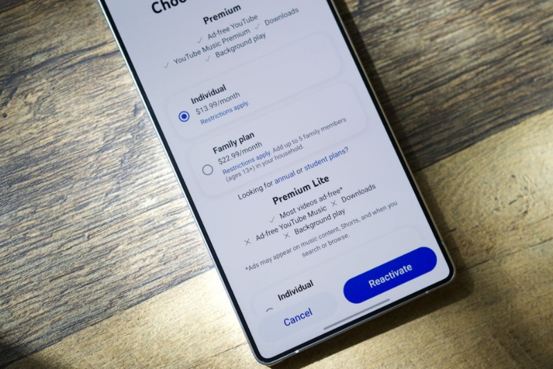تبلیغات سرویس اشتراکی یوتیوب پریمیوم لایت بیشتر میشود