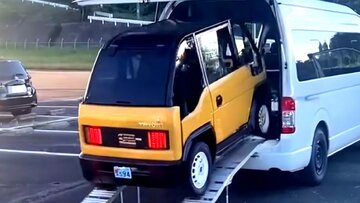 خودروی برقی هم قیمت سایپا کوییک! /عکس