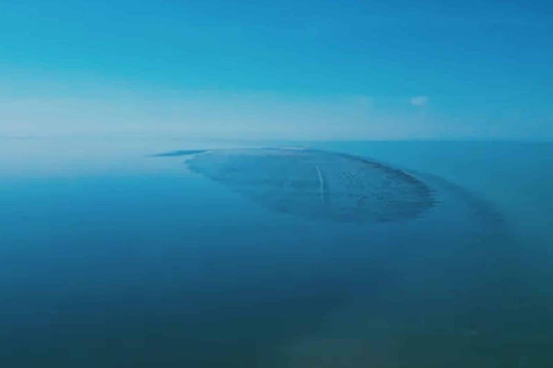 دانشمندان روس جزیره‌ای جدید را در دریای خزر کشف کرده‌اند