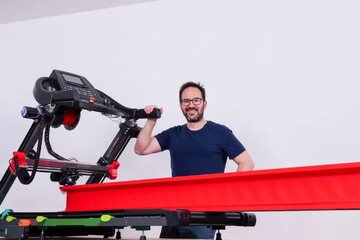 روشی عجیب برای تبدیل تردمیل به چاپگر سه‌بعدی