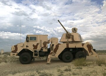 رونمایی از یک توپ جنگی ضدپهپاد