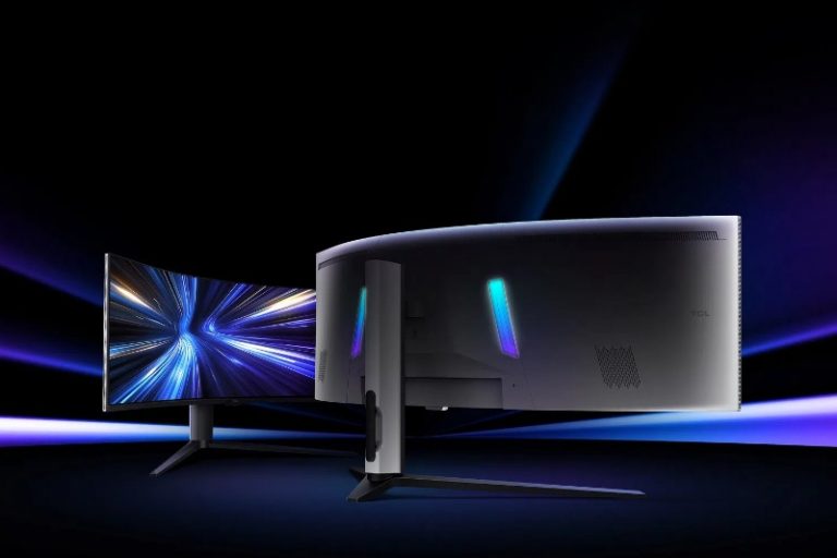 مانیتور خمیده جدید TCL پنل ۵۷ اینچ ۱۲۰ هرتز دارد