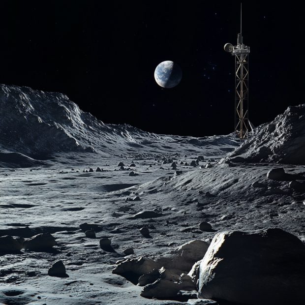 ساختارهای عجیب روی ماه