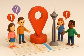 اختلال شدید GPS در اطراف تهران / نقشه‌خوان‌ها سردرگم شدند