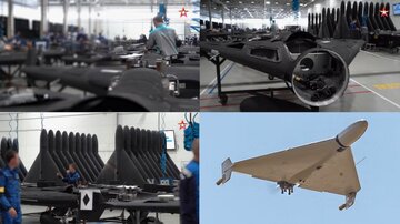 تصاویر بیسابقه از بزرگترین کارخانه پهپاد دنیا؛ روسیه روزانه ۵۰۰ پهپاد «گرن-۲» خواهد ساخت!