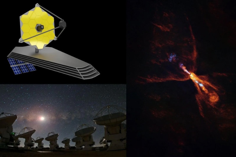 شکار رویداد بیسابقه: لحظه تولد منظومهای ستارهای در فاصله ۱۳۰۰ سال نوری