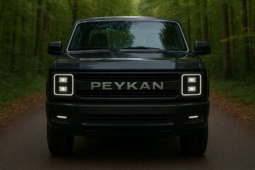 عکس | وانت جدید پیکان با طراحی عضلانی فورد