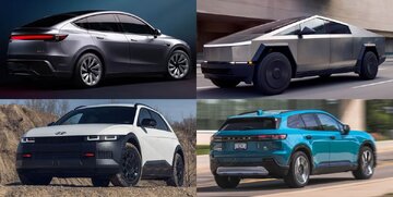 پرطرفدارترین خودروهای برقی بازار آمریکا / عکس