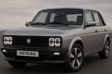 پیکان ۲۰۲۵، ماشین خاطره‌انگیز با طراحی مدرن و هیجان‌انگیز / عکس