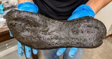 کشف کفش غول‌آسا، باستان‌شناسان را شگفت‌زده کرد / عکس