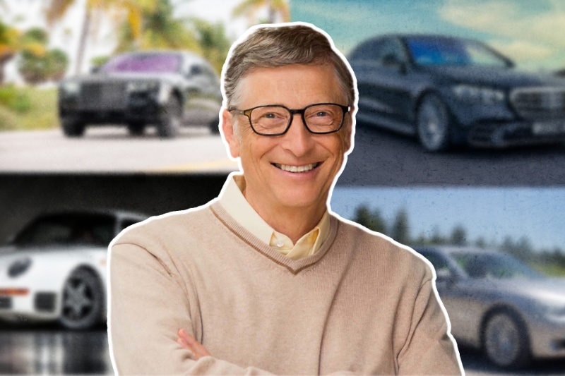 کلکسیون خودروهای بیل گیتس؛ از پورشه تایکان تا تسلا