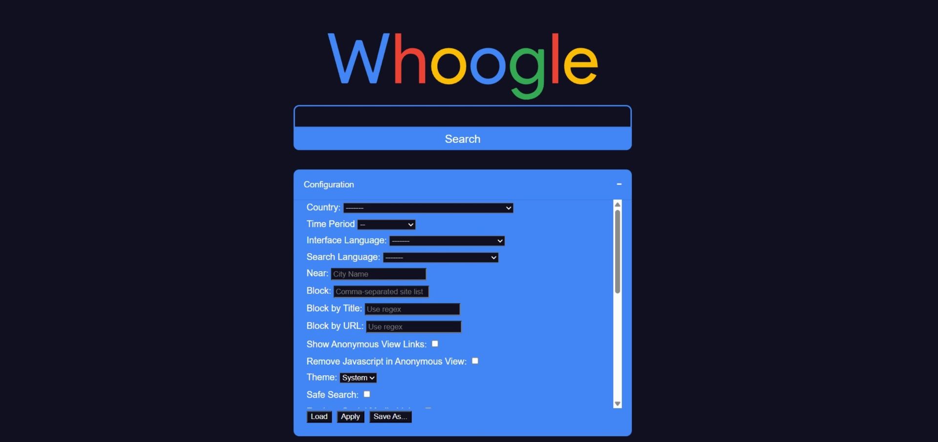 موتور جست‌وجوی هوگل