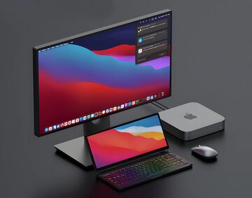 این گجت تازه، لپ‌تاپ نیست!/ «KeyGo» تلفیقی از کیبورد و مانیتور