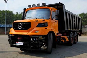 تغییر چهره پس از ۶۰ سال / فیس لیفت کامیون کهنسال ایران‌خودرو / عکس