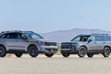 سانتافه بهتر است یا سورنتو؟ / مقایسهای بین جدیدترین شاسیبلندهای بازار /عکس