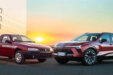 شورولت بلیزر در کنار آریسان ایران خودرو! / خودروهایی با دو مدل محرک جلو و محرک عقب