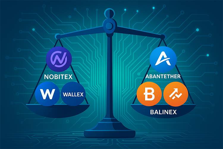 مقایسه صرافی‌های ارز دیجیتال در ایران: تجربه کاربری، امنیت و خدمات