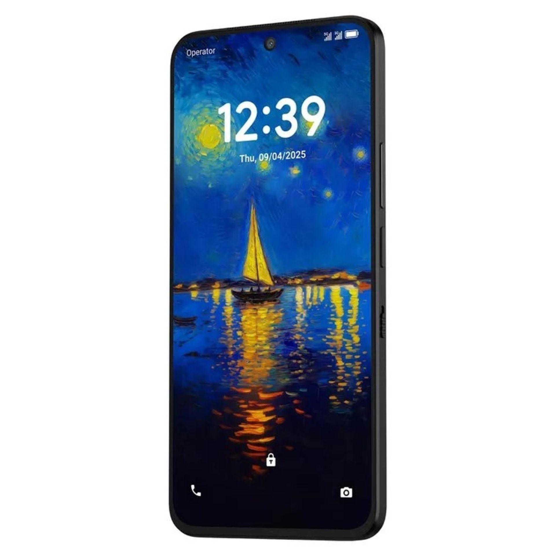 گوشی TCL 60 Ultra Nxtpaper از نمای کناری