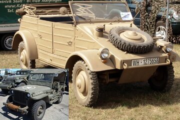 پاسخ ارتش آلمان به جیپ آمریکایی / عکس