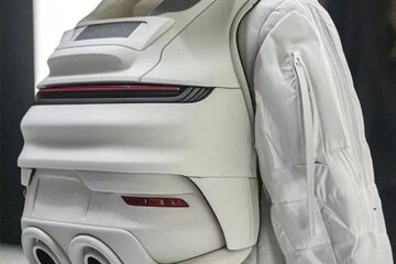 کوله‌پشتی پورشه با لوله‌های اگزوز عرضه شد! /عکس