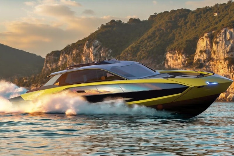 ابرخودرو نه، محصول جدید لامبورگینی یک قایق بسیار پرسرعت است!