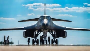 بمب‌افکن B-1B پیامی برای نیروی هوایی آمریکا دارد