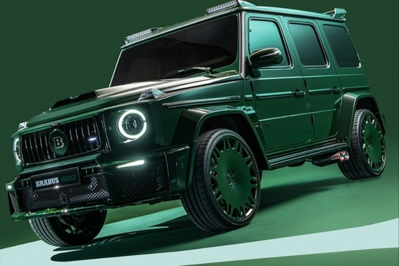 تبدیل مرسدس جی کلاس به هالک؛ هنرنمایی مهندسان برابوس