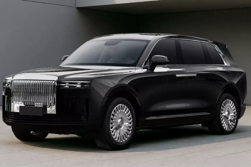 جاروبرقیساز معروف، ماشین شاسیبلند رولزرویس را کپی کرد