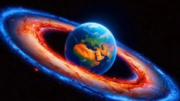 دانشمندان: حرکت زمین در کهکشان بر پوسته آن اثر گذاشته است