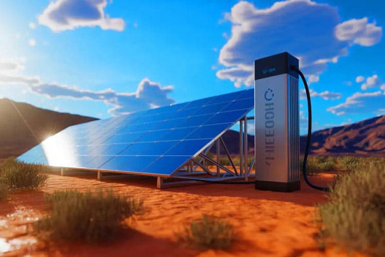 سامانه خورشیدی چین در هر ساعت ۳۰۰ میلی‌لیتر از رطوبت هوا هیدروژن تولید می‌کند