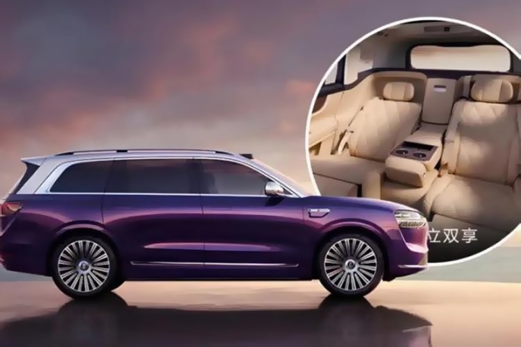 هواوی از یک شاسی‌بلند لوکس مجهز به صندلی ماساژ رونمایی کرد