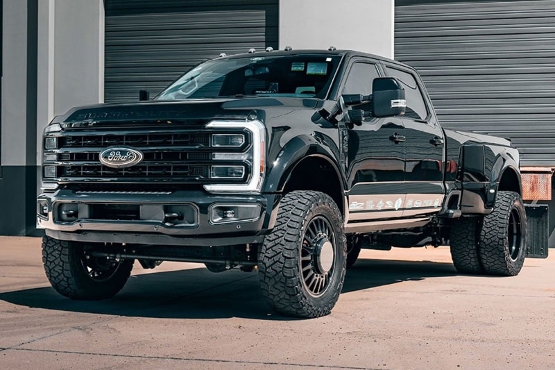 هیولای بیشاخودم جادهها؛ مدل لوکس و مشکی خودرو F-450 رونمایی شد