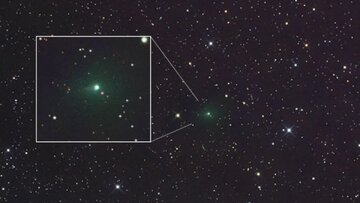 ورود بیگانه‌ای سبز رنگ به منظومه شمسی!