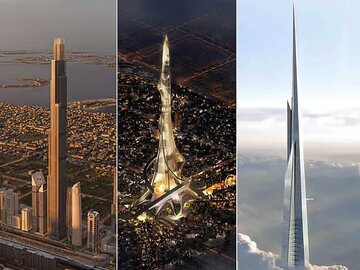 پایان سلطنت برج خلیفه/ عربستان با دو آسمان‌خراش حاکم جدید آسمان خاورمیانه شد