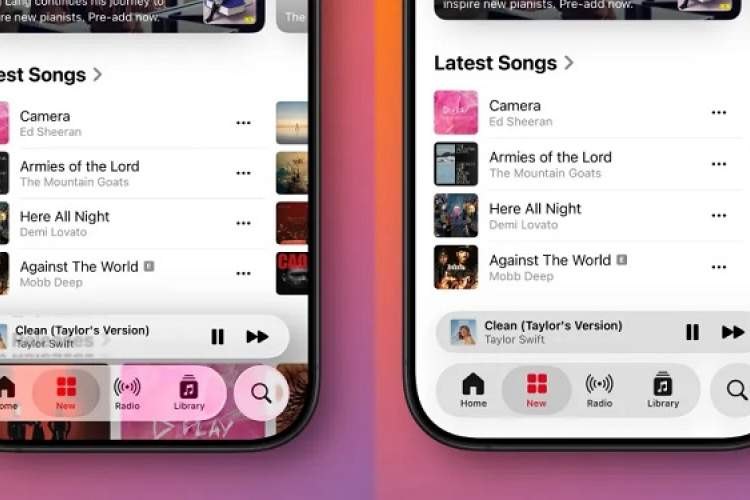 چگونه در iOS 26 جلوه‌های لیکوئید گلس را کاهش دهیم