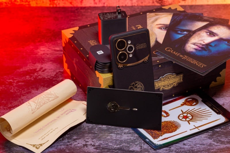 اولین تصاویر واقعی از گوشی سفارشی Game of Thrones