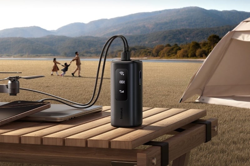 این پاوربانک پرظرفیت، هم شارژر است و هم هات‌اسپات