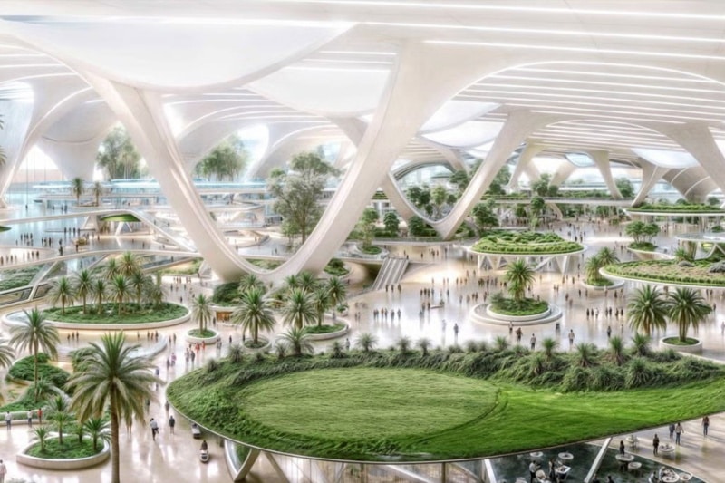 بزرگ‌ترین فرودگاه دنیا چه شکلی است؟ نگاهی به فرودگاه آل مکتوم دبی