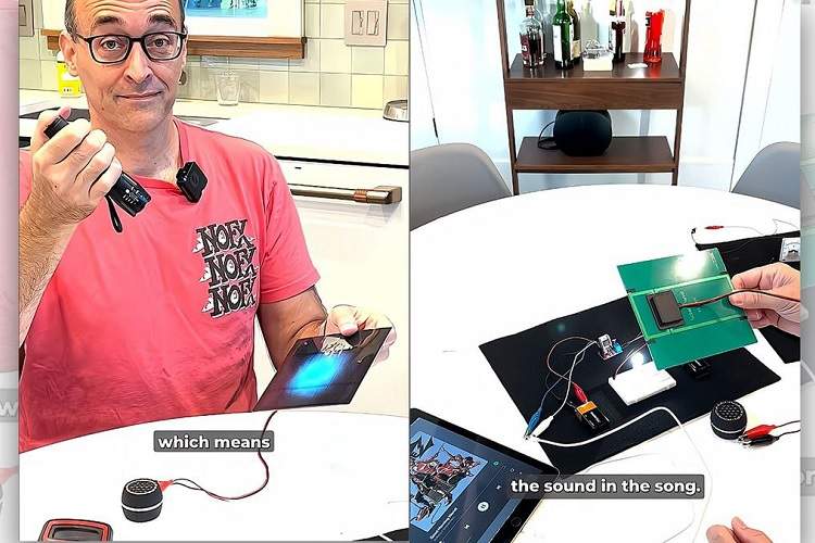 تبدیل نور به صدا؛ آزمایش خانگی که مفاهیم مخابرات نوری را ساده کرد